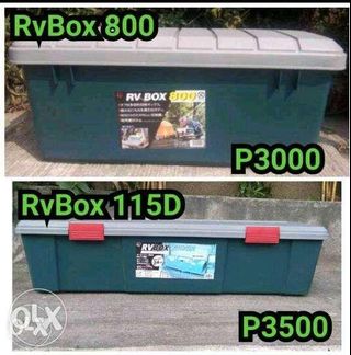 Rv box plastic hardcase