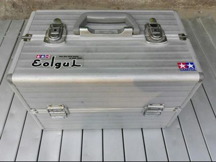 Aluminum tool box for home gun tamiya