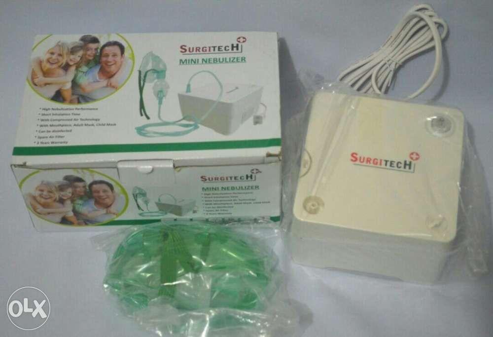 Surgitech Aeroneb Nebulizer 1299 only (Category: Other Assistive Aids) located in Antipolo. Submitted by ejohncam (Listing ID 239325279, Image 2). Description: Brandnew Aeroneb or Surgitech Nebulizer.Pwede sa bata and adult na nebulizer.Madaling dalihin kahit saan.Kompleto ang accessories.Price is 1,299 only.Meet up at Rustans Vista Mall antipolo or Jollibee tikling taytay rizal sa tapat ng Toyota taytay..