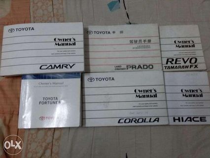 Owners Manual for cars second hand