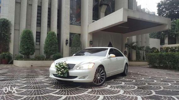 Bridal Car Mercedes Benz SClass Limousine Type Wide Door Wedding Car
