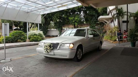 Mercedes Benz SClass Wedding Car Presidential Bridal Car Promo Price