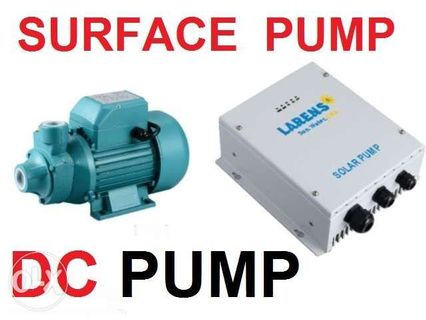 DC Solar Power Surface pump with Charge Controller