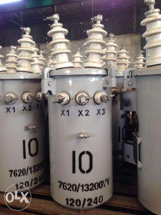 10 kva transformer (Category: Construction Tools & Equipment) located in Quezon City. Submitted by twoy.enterprise (Listing ID 239331501, Image 2). Description: Brand New Imported and Local Distribution Transformer We sell Korean made and Philippine made Transformers ranging from 10kva 15kva 25kva3 7.5kva 50kva 75kva 100kva 167kva 250kva 333kva please call or text me for price inquiries..