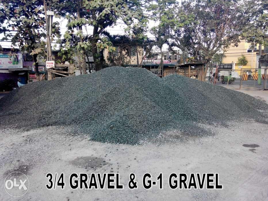 Hauling gravel sand bistay panambak transfer of materials