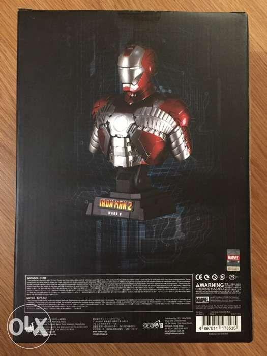 Iron Man 2 Mark V 14th Scale Collectible Bust (Category: Figurines & Statues) located in Mandaluyong City. Submitted by innocent_bystander (Listing ID 239333852, Image 2). Description: This listing is hosted on Carousell on behalf of OLX Philippines. The 1/4th scale Mark V collectible bust specially features: - Iconic character Mark V from Iron Man 2 movie in approximately 1/4th scale in fine sculpture - Approximately 9.5 inches / 24 cm tall - LE