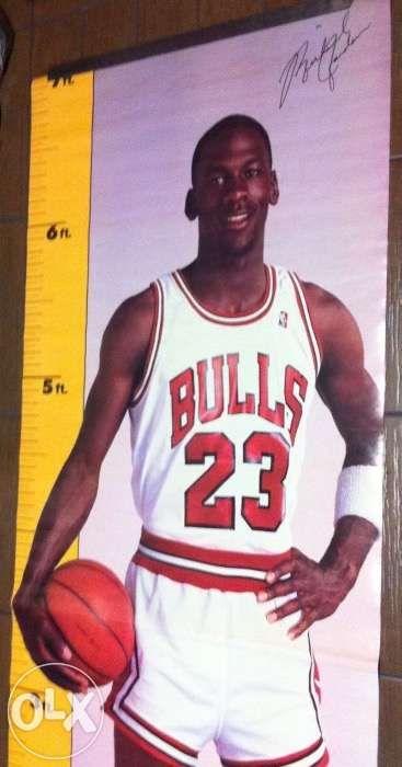 RARE 1987 Michael Jordan Measure Up Poster, Hobbies &amp; Toys, Memorabilia ...
