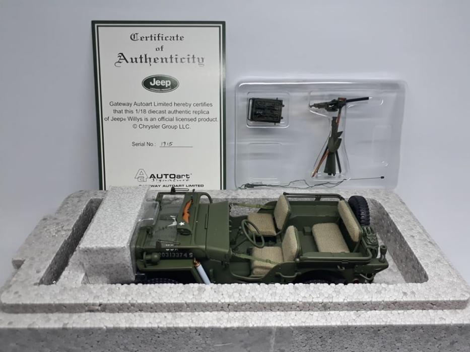 autoart willys jeep