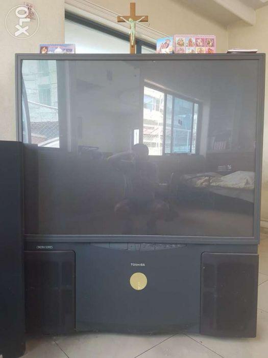 Toshiba 50 inch tv (Category: TV) located in Manila. Submitted by p5wdh (Listing ID 239337040, Image 2). Description: toshiba 50 inch tv rfs we dont need it anymore slightly neg.