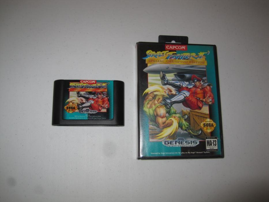 Sega Genesis game Street Fighter, Video Gaming, Video Games ...