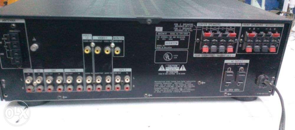 SONY STRD990 Audio Video Receiver (Category: Soundbars, Speakers & Amplifiers) located in Baliuag. Submitted by twinwave (Listing ID 239338232, Image 3). Description: ==Very good condition ==120V ==Dolby Pro-logic-Time Link.