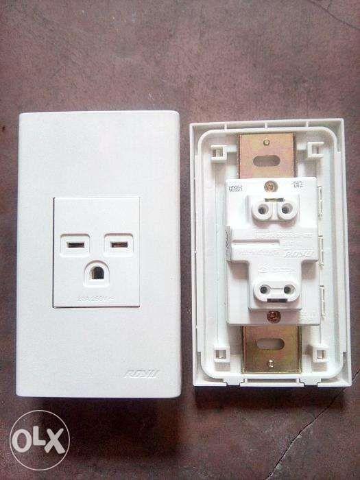 panasonic outlet switches plate wide series weatherproof tv outlet, TV