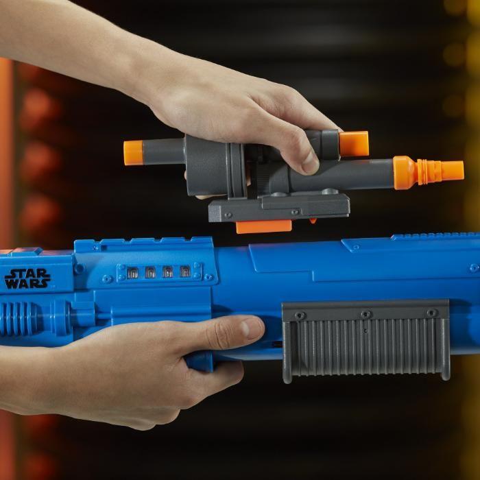 Nerf Star Wars Chewbacca Glowstrike Blaster (Category: Infant Playtime) located in Davao. Submitted by nerftoydepot (Listing ID 239342110, Image 2). Description: Nerf Star Wars Chewbacca Glowstrike Blaster BRAND NEW On HAND Complete Set W/ Accessories: - scope - butt stock w/ storage - FREE Star Wars Darts W/ sounds (battery operated/FREE) We ship nationwide. COD Available. Door to door delivery. Payment thru: Credit/Debit Card - Paypal Bank Depo