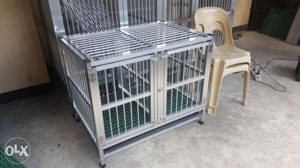 Aluminum dog cage 2x3 Pet Supplies Homes Other Pet Accessories on Carousell