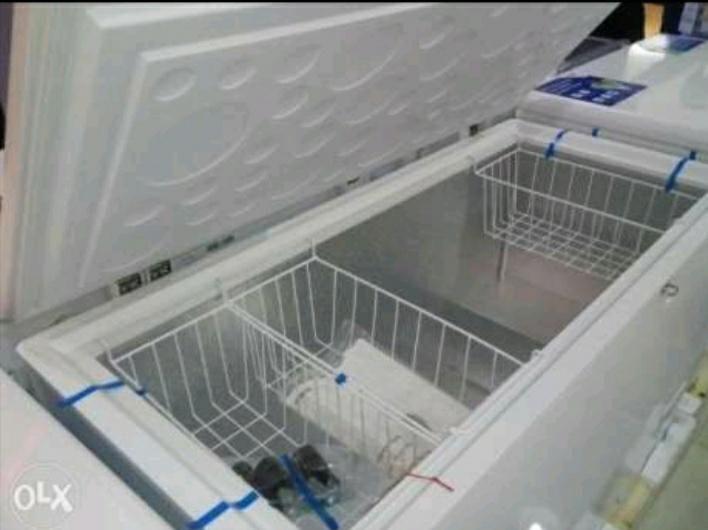 Brand new Haier chest type freezer dual fuction fujidenzo eurotek, TV