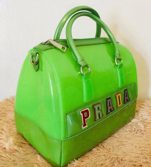 Prada outlet jelly bag