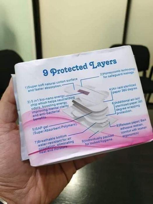 Hapi Pads Sanitary Napkin (Category: Gift Baskets & Hampers) located in Siniloan. Submitted by ellerieshopper (Listing ID 239348554, Image 3). Description: This listing is hosted on Carousell on behalf of OLX Philippines. Indroducing New Product of LEAN N Green HAPI PADS SANITARY NAPKIN USE SANITARY NAPKIN WITH NEGATIVE ION. Say BYE to: dysmenorrhea Irregular Period PCOS Hormonal Imbalance U.T.I Cysts Bad Odor The embedded negative ion strip can 