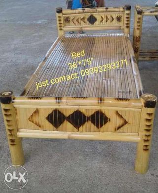 Bamboo bed we use thick or guod