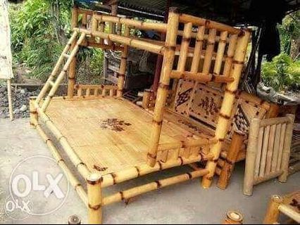 Bamboo double deck and etc