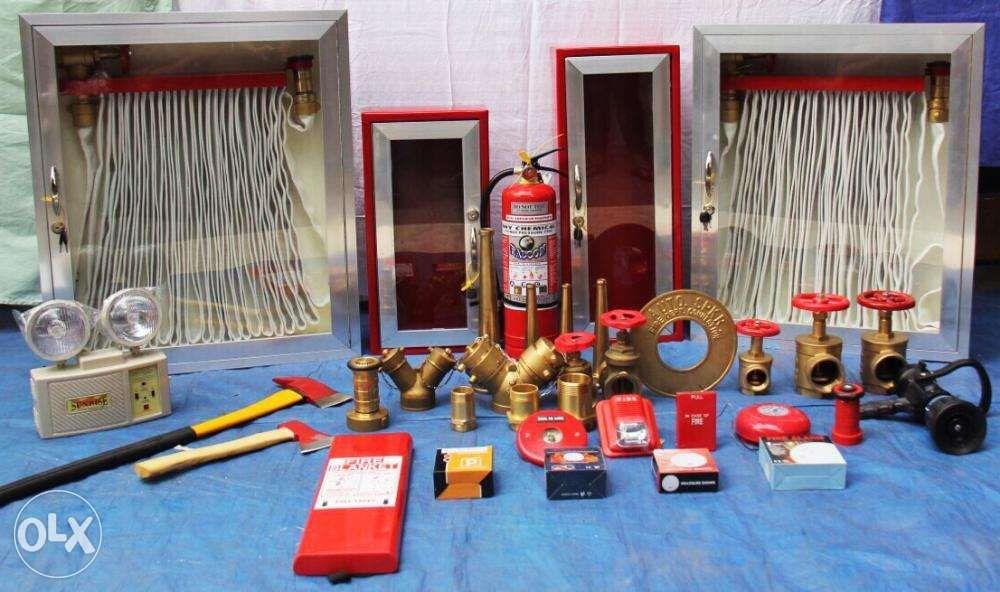 Brand New Dry Chemical Fire Extinguishers and Other Fire Protection