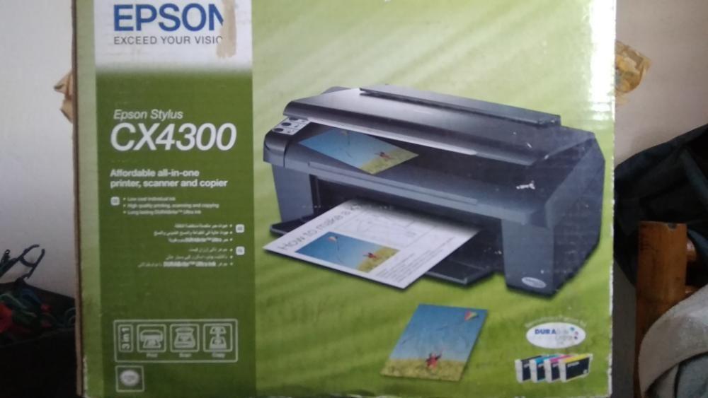 3in1 Printer Epson Stylus Cx4300 Electronics Printers Scanners On Carousell