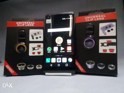 Universal Clip Lens Fish Eye Bundle for LG V20 Smartphone