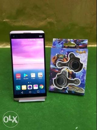LG V20 Smartphone with Portable Game Fling Mini Joystick