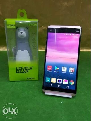 LG V20 Smartphone with Bavin 2in1 Hand Fan with Power Bank