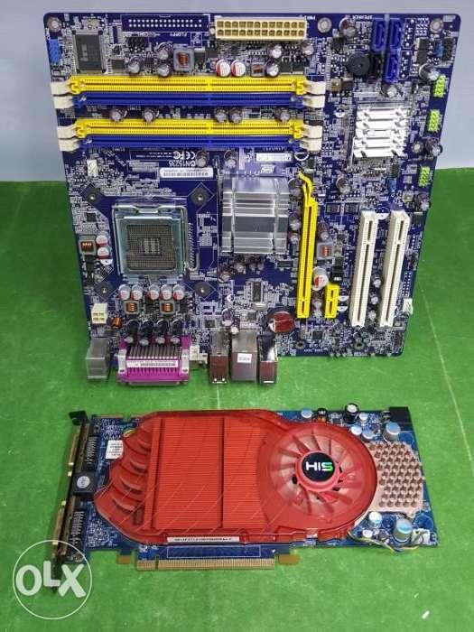 ASROCK G41M-S3 Socket LGA775 Motherboard with ATI RADEON HD3850 Video ...