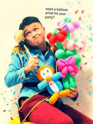 Balloon twisting气球造型师