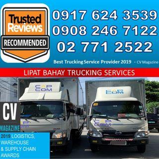Lipat bahay truck for rent hire rental Trucking services 6 wheeler elf