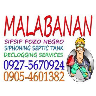 Malabanan Declogging Siphoning Pozo Negro Plumbing Sipsip Septic Tank