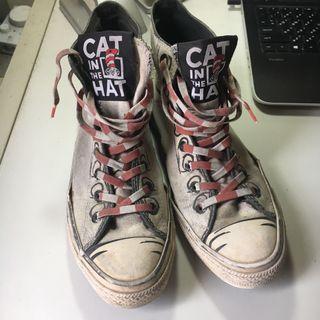 Converse 高筒帆布鞋 魔法靈貓款