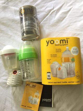 Yoomi self warming baby bottle