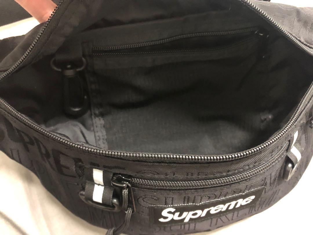 2019 S/S Supreme 46th Waist Bag 腰包黑正品！, 他的時尚, 包, 腰包與