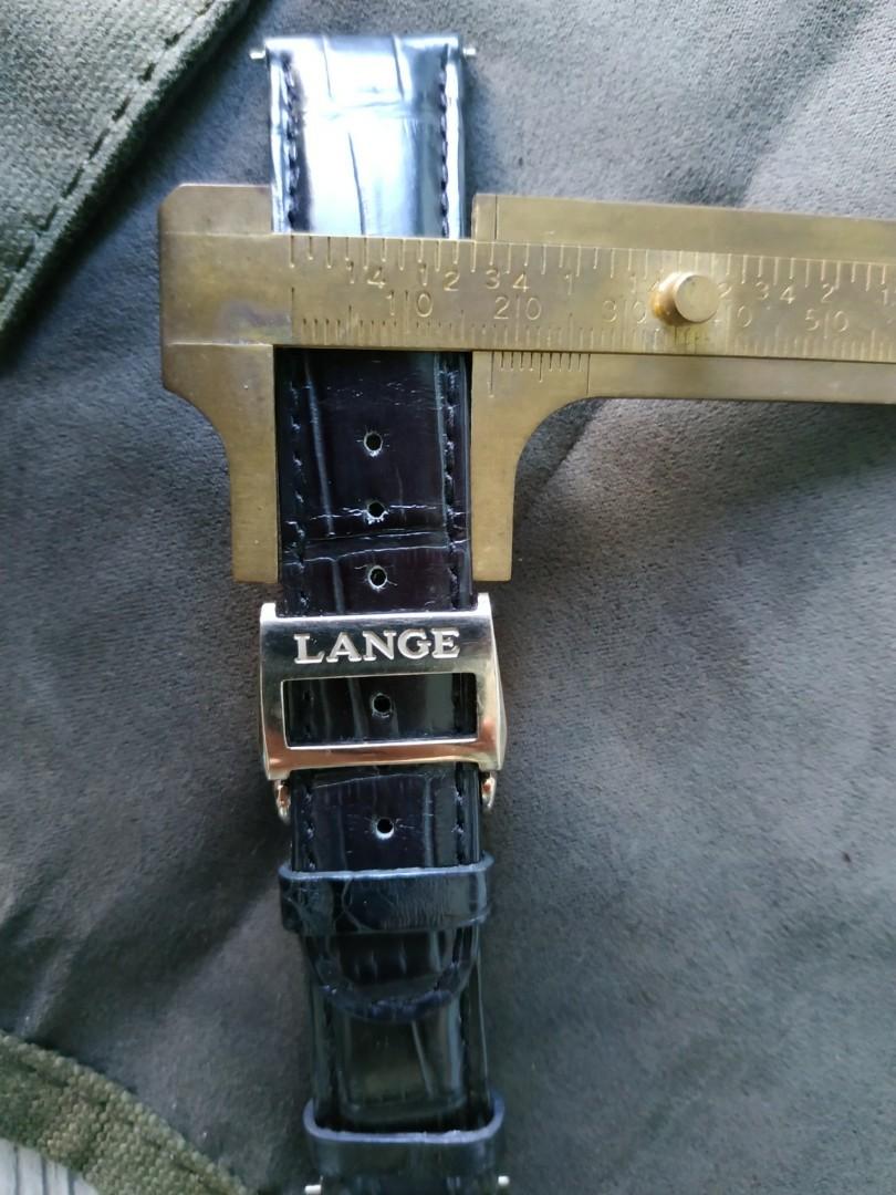 A. Lange Sohne 18mm Deployant Clasp WG