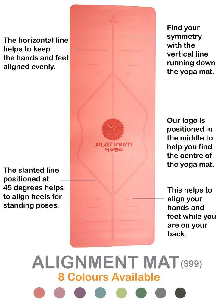 Alignment mat (brand new), Sports Equipment, Exercise & Fitness