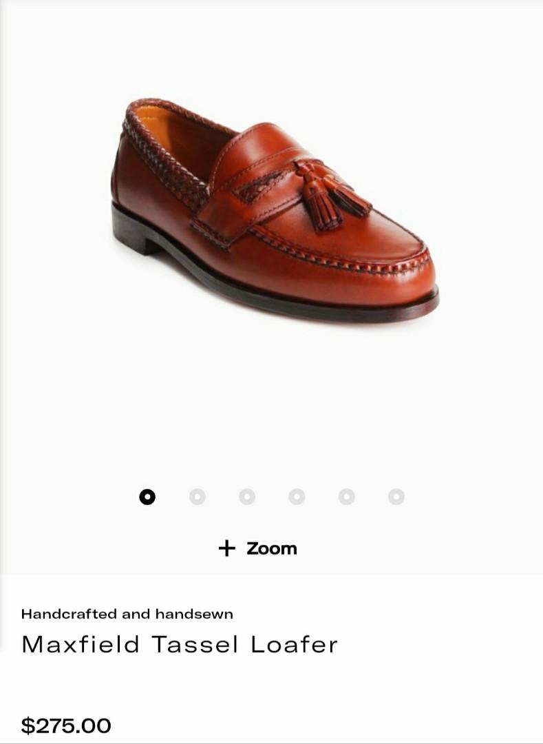 maxfield tassel loafer