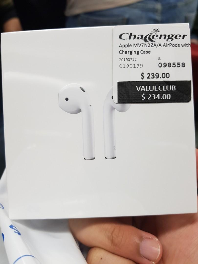 Apple Airpods With Charging Case Airpods 2 Airpods 2nd Gen Electronics Audio On Carousell