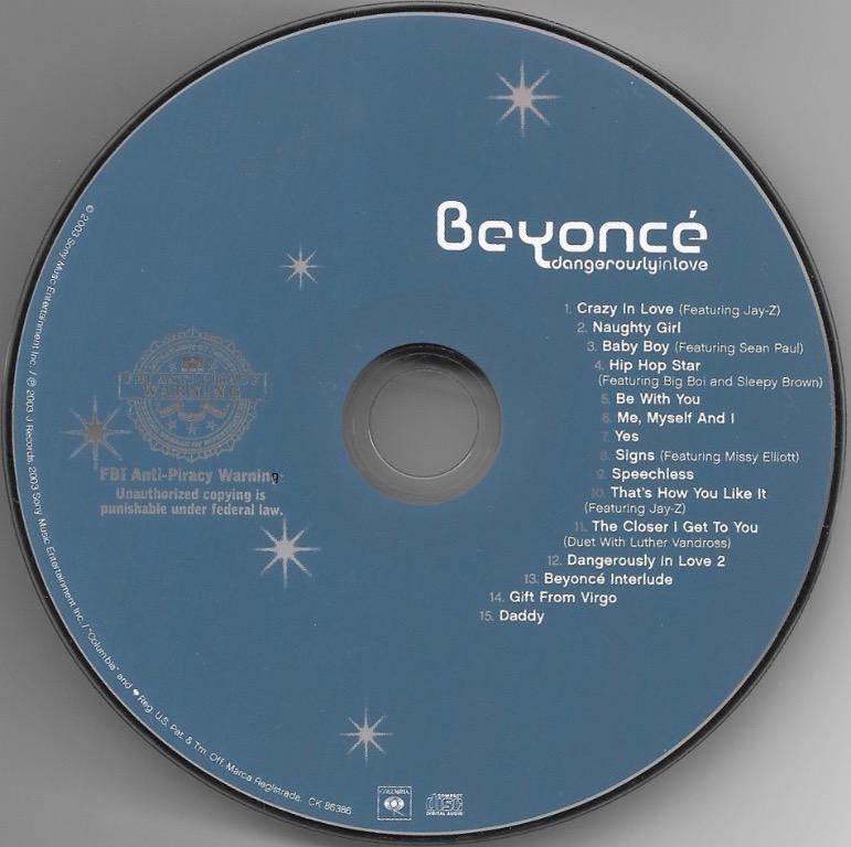 Beyonce Dangerously In Love Cd
