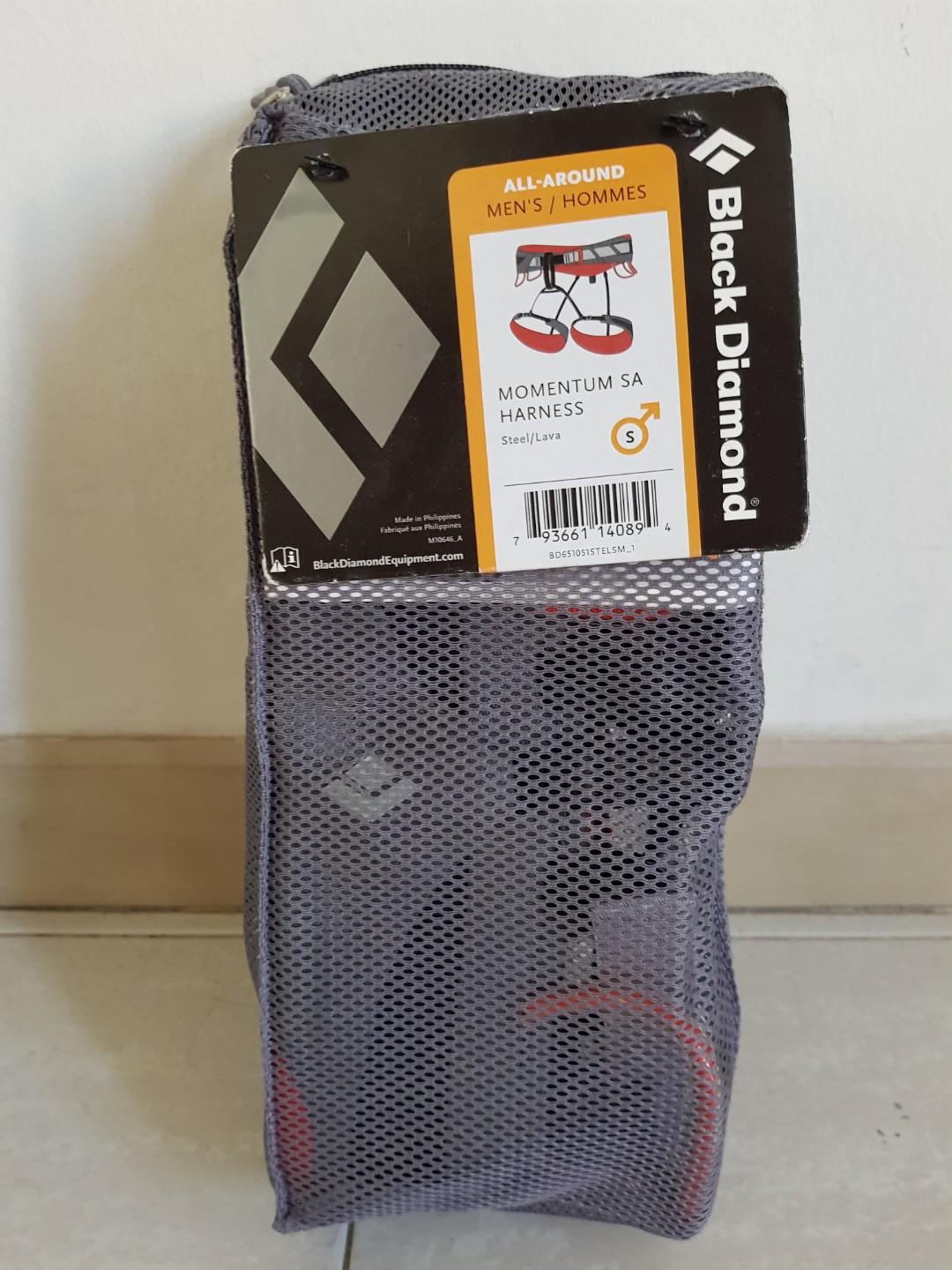 Black Diamond Momentum Sa Harness Mobile Phones Gadgets Wearables Smart Watches On Carousell