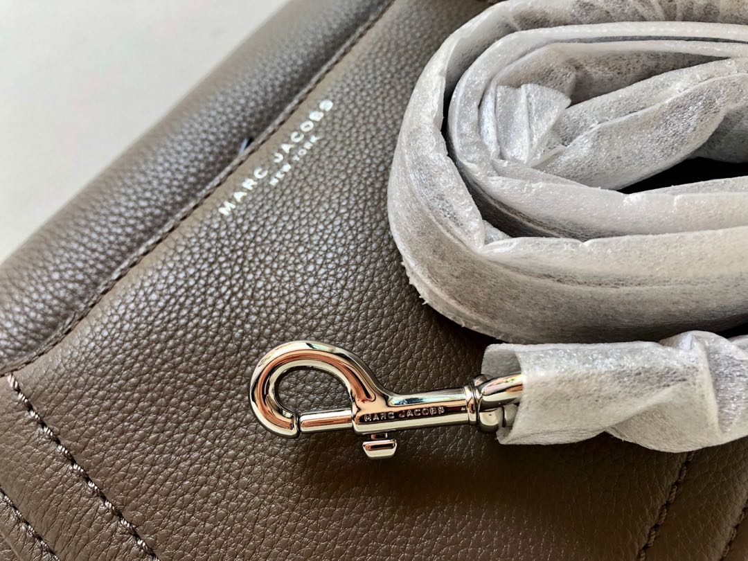 Marc jacobs clearance grey saddle bag