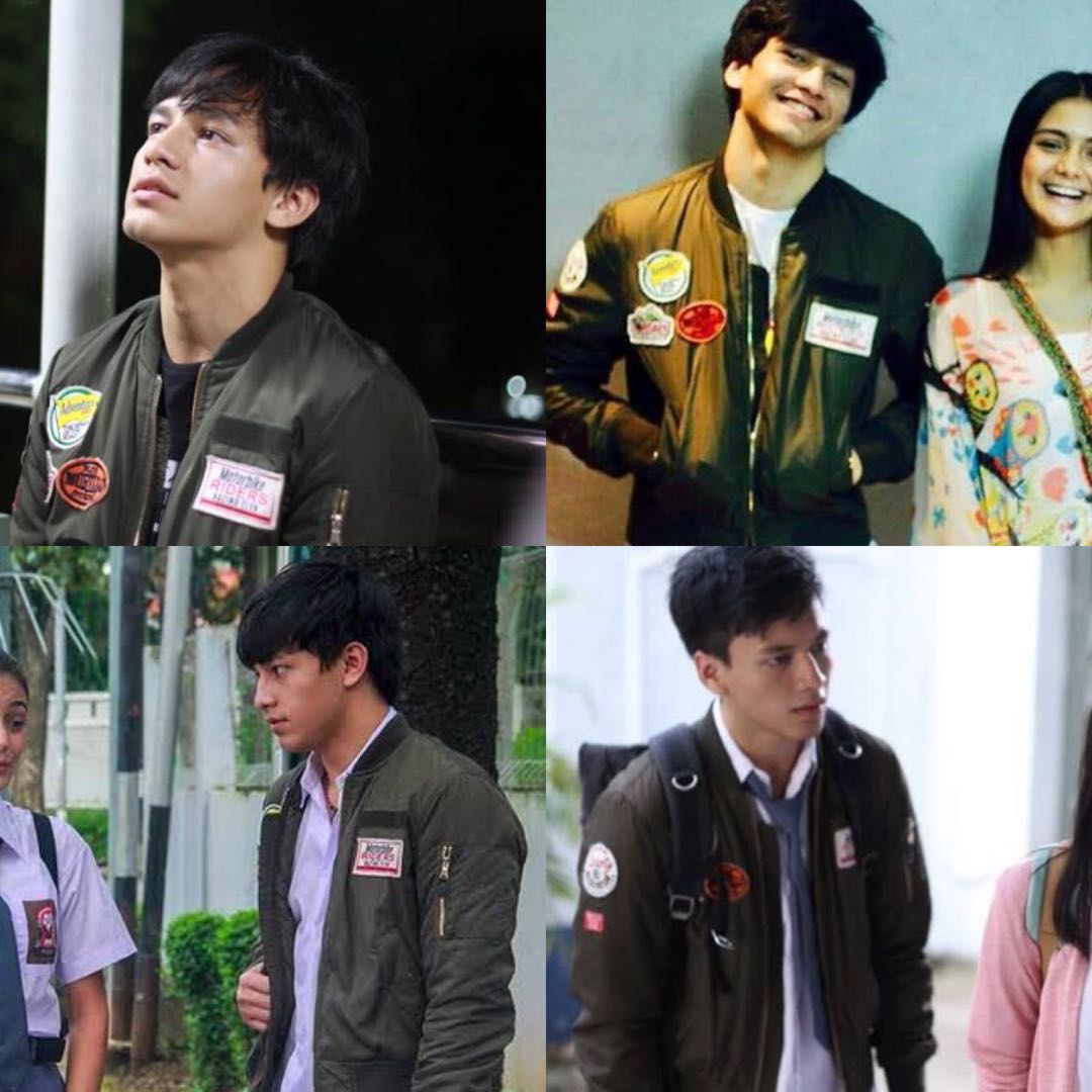 Bomber Jacket Jaket Jefri Nichol As Seen On Dear Nathan Fesyen Pria Pakaian Baju Luaran Di Carousell