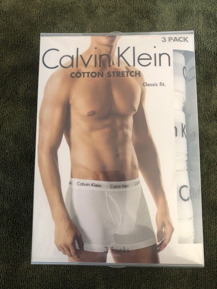 calvin klein trunks 3 pack sale