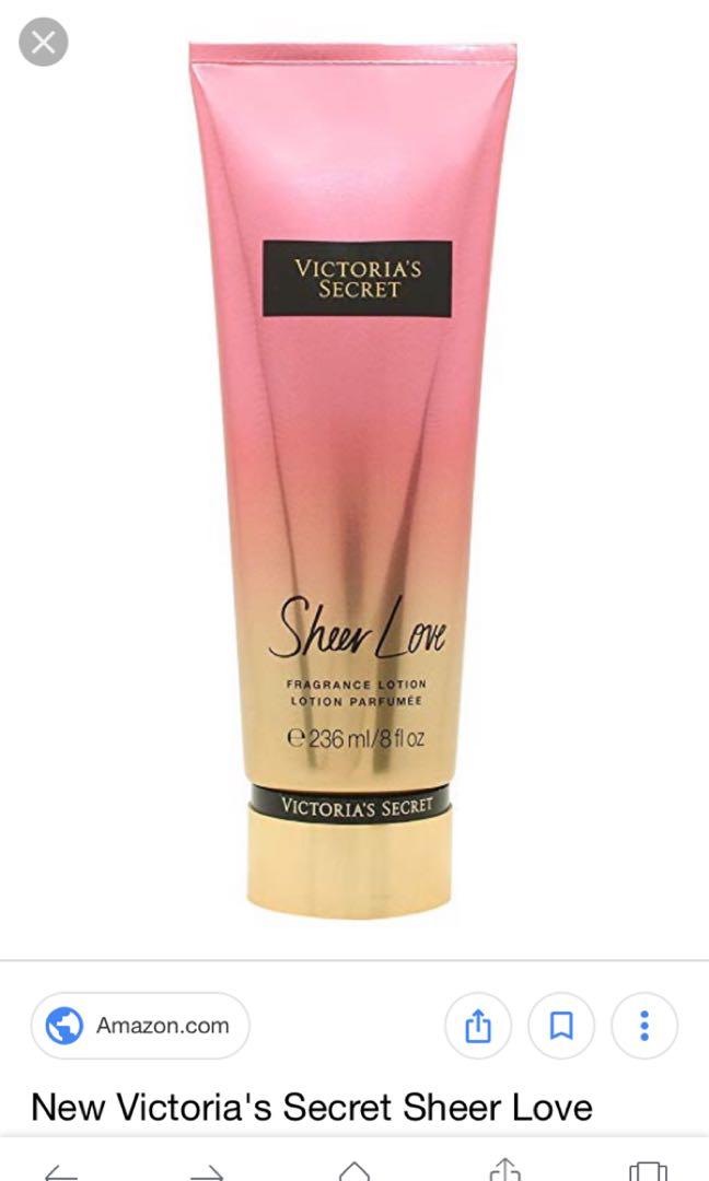 Victoria secret on sale sheer love lotion