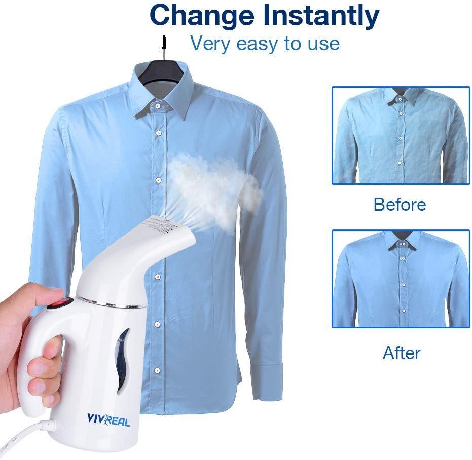 Brand New VIVREAL Powerful 71 Handheld Clothes Steamer. Wrinkle Remove