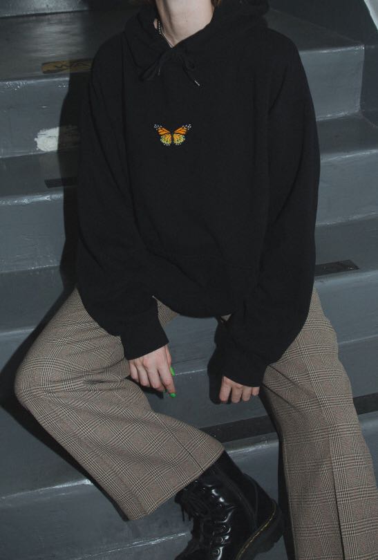 Brandy melville hot sale butterfly hoodie