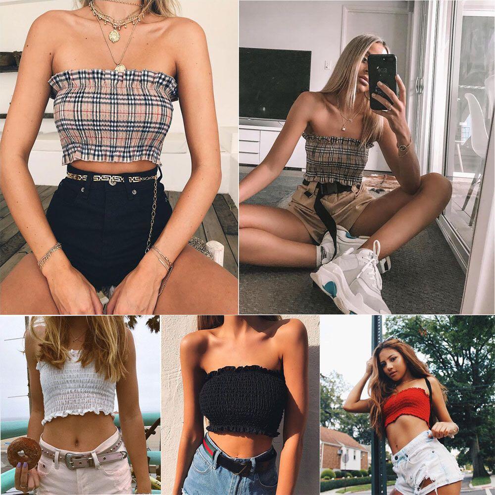 Burberry tube top new arrivals