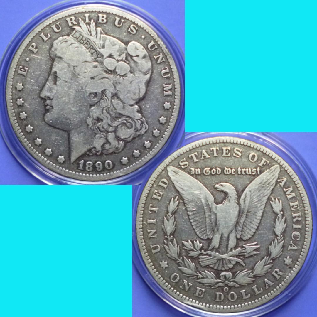 Coin Us Usa United States Of America Morgan Dollar 1890 O Silver Content 0 7734 Oz Vintage Collectibles Currency On Carousell
