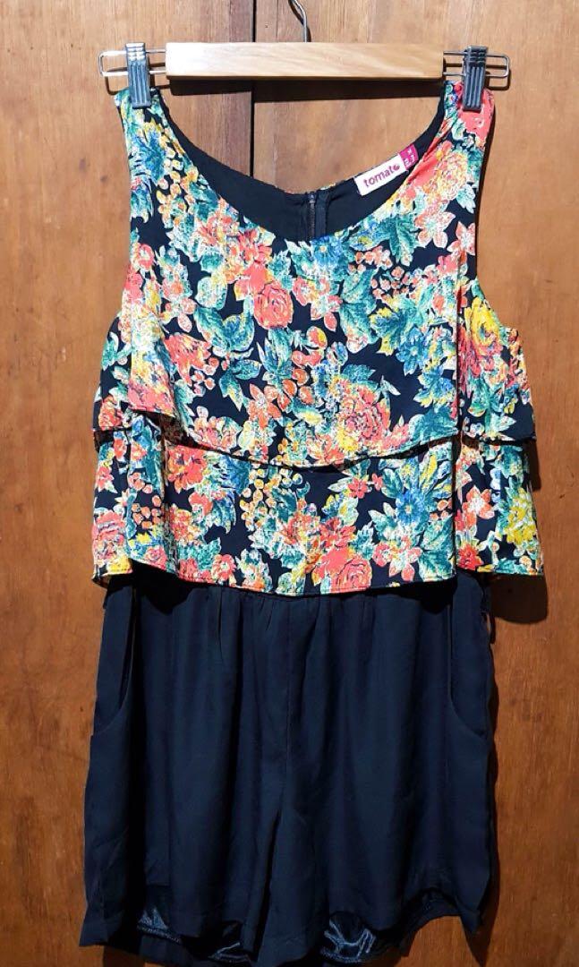 Colorful Romper (Category: Rompers) located in Makati City. Submitted by tinalopez (Listing ID 239522503, Image 1). Description: •no flaws •inner shorts .